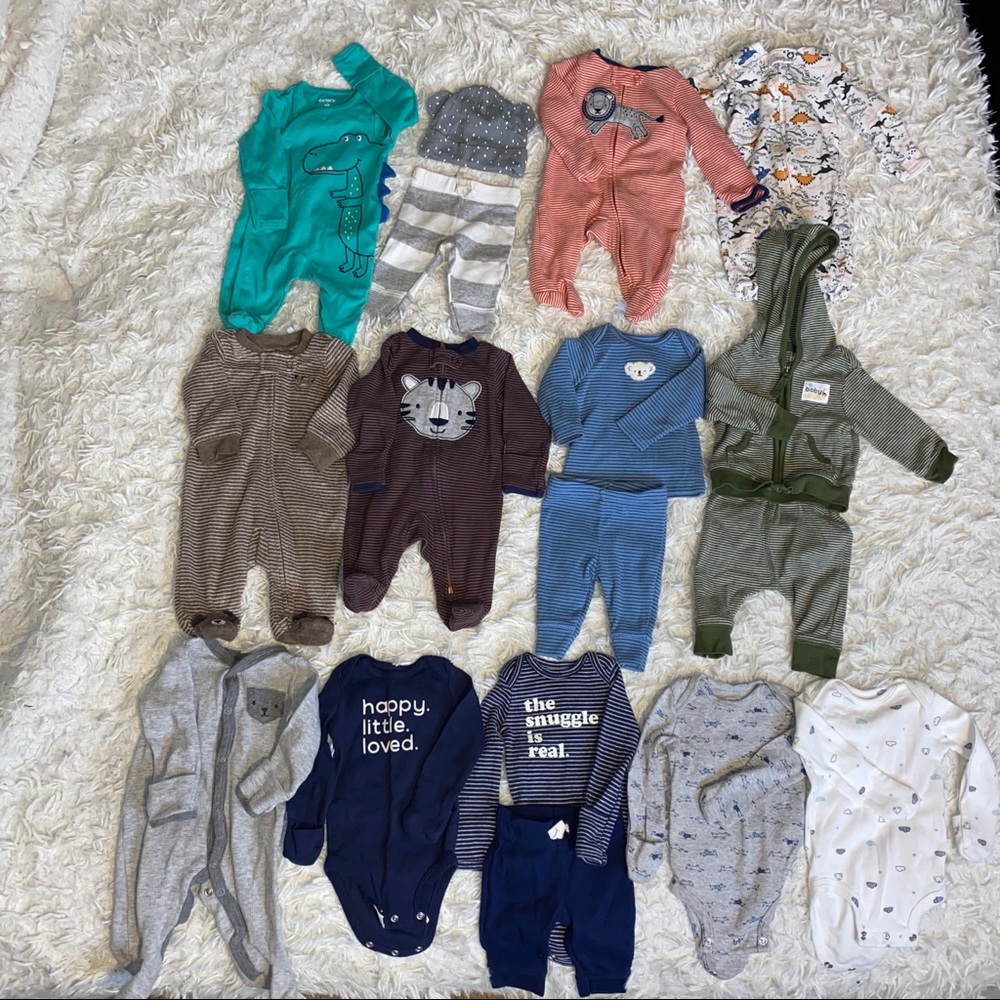 Newborn Carter’s Boys Lot